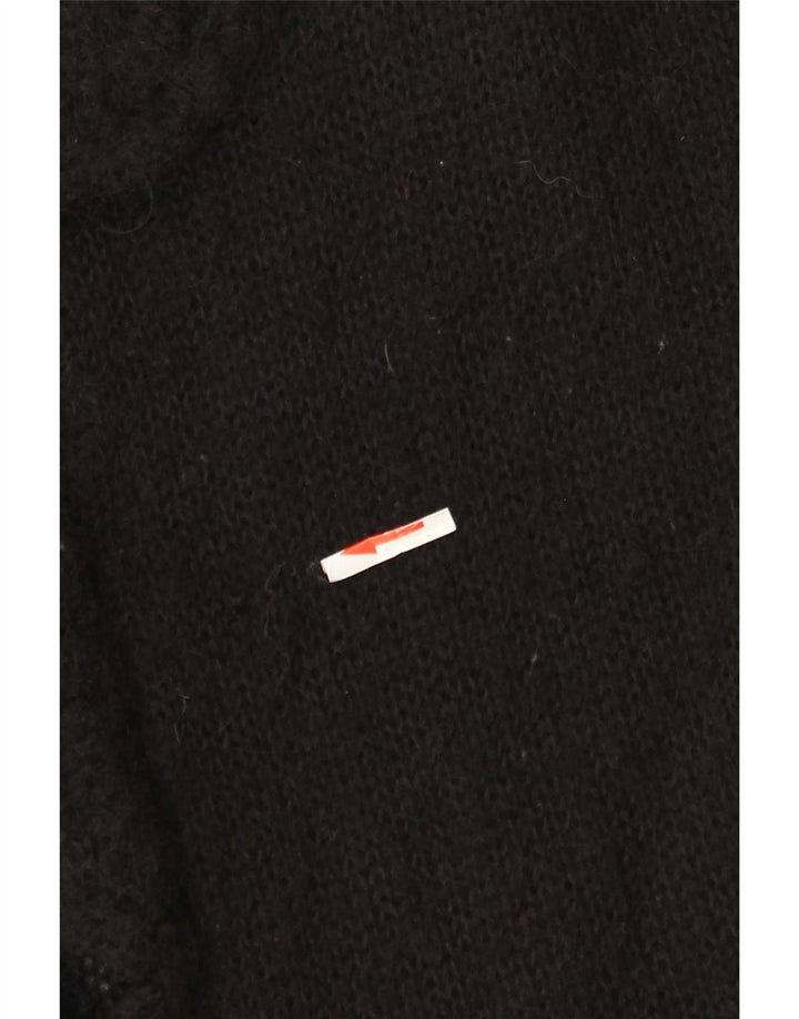 Pulover cardigan pentru femei Laura Ashley UK 14 mare negru