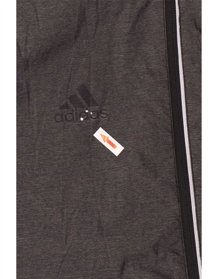 Jachetă de ploaie Redhawk Graphic Adidas pentru bărbați UK 38 Medium Gri Colorblock