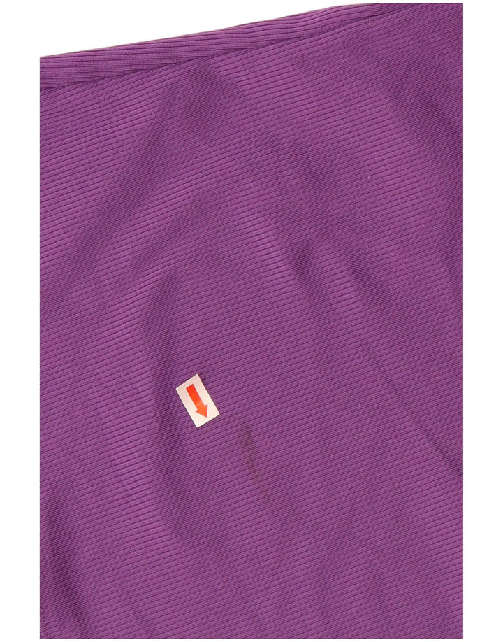 UNDER ARMOUR Womens Vest Top UK 16 Large Purple Polyester