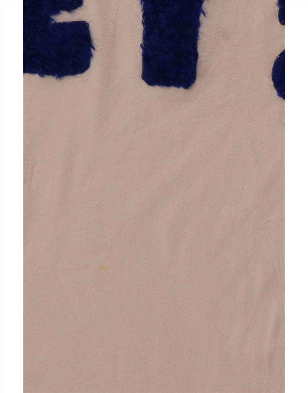 ZARA Fete Top Grafic Maneca Lunga 9-10 Ani Bumbac Alb