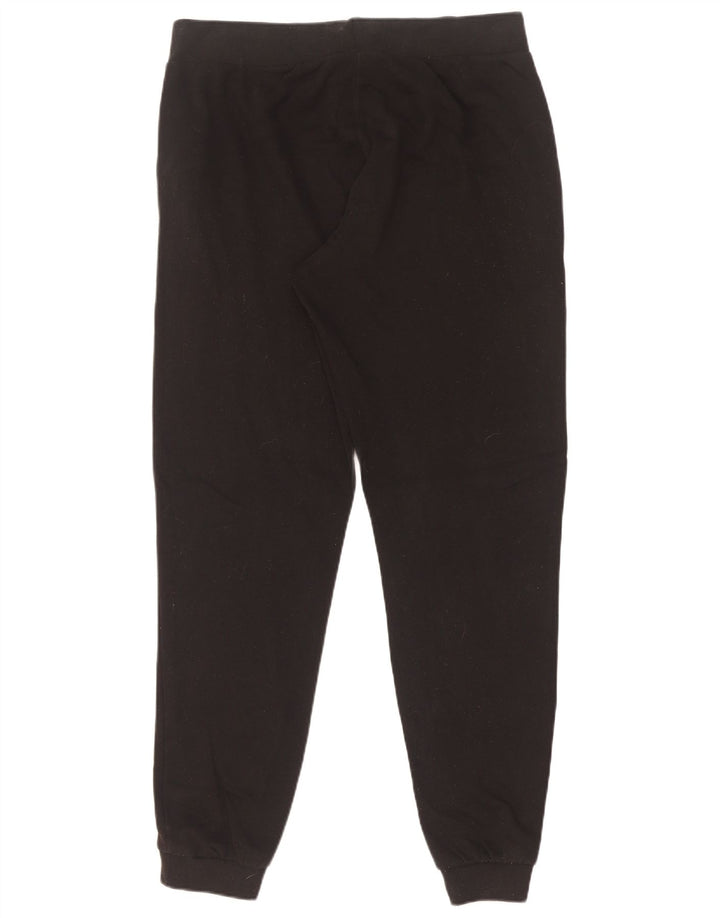 Sergio Tacchini Pantaloni de trening pentru bărbați Pantaloni de jogging Bumbac mediu negru