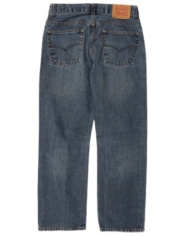 Levi's Boys 505 Straight Jeans 15-16 ani W28 L28 Blue Bumbac