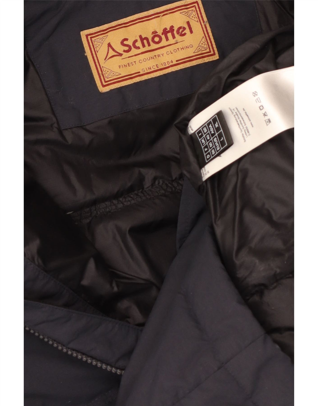 Jachetă căptușită pentru bărbați Schoffel UK 40 mare, nailon bleumarin