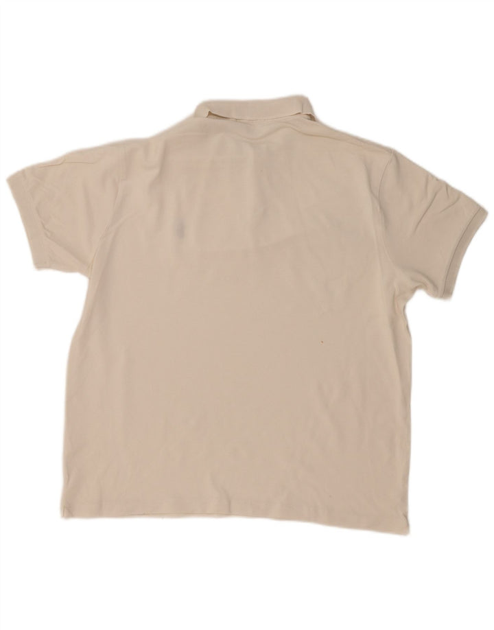 Polo Ralph Lauren pentru bărbați, mare, alb, clasic