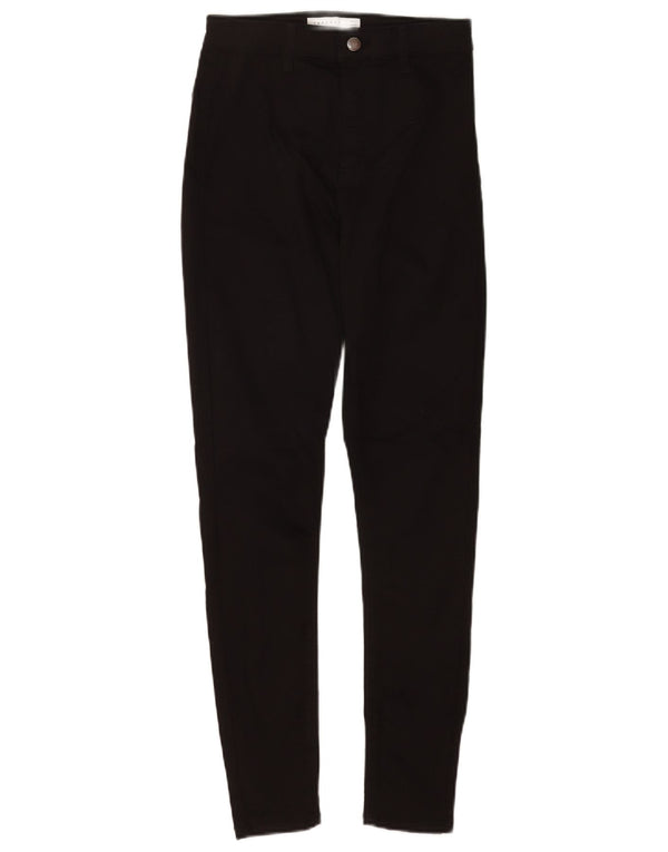 Blugi Skinny Joni Topshop pentru femei UK 10 Small W28 L28 Bumbac negru