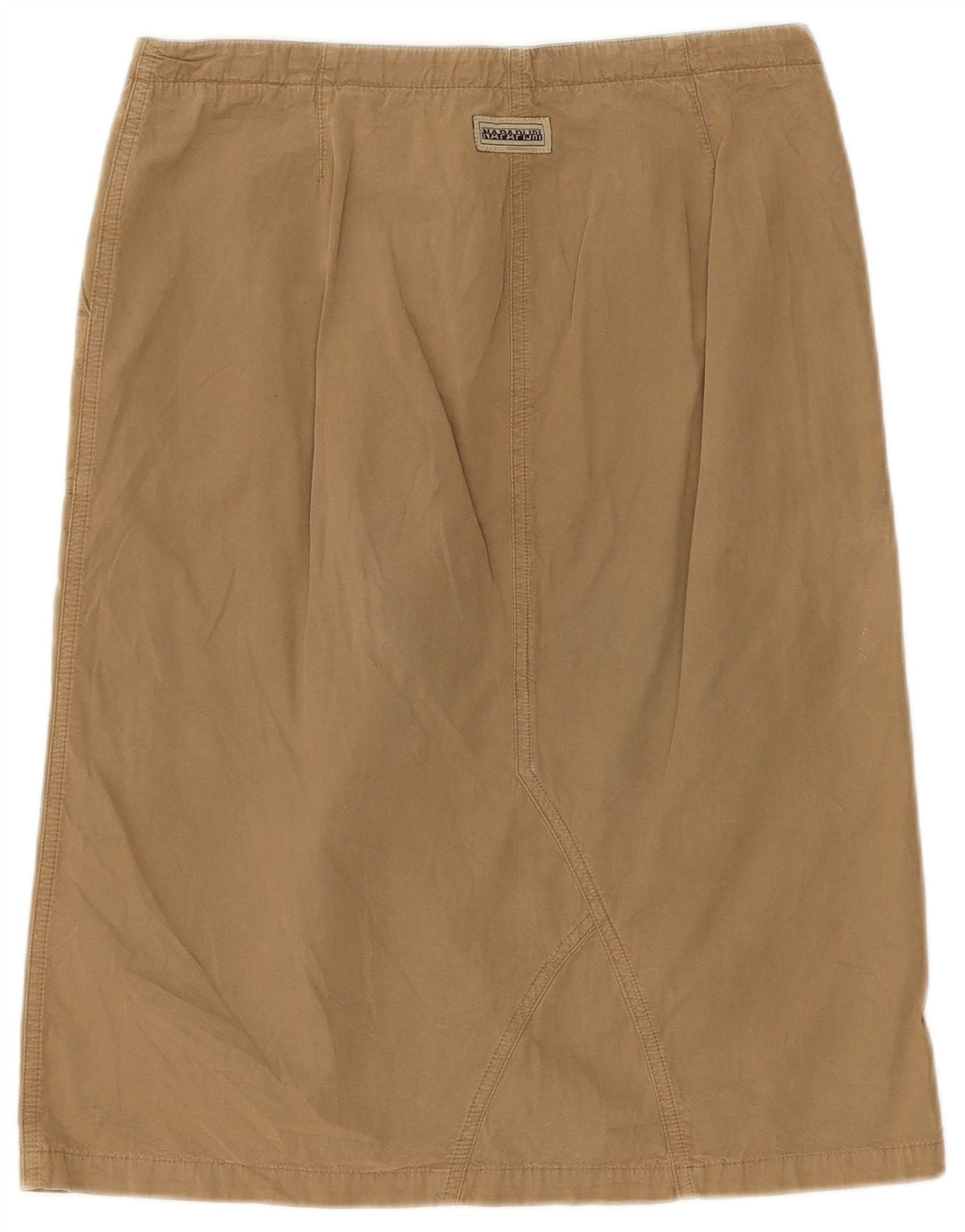Fusta Midi Napapijri Femei IT 44 Medium W32 Bumbac Maro