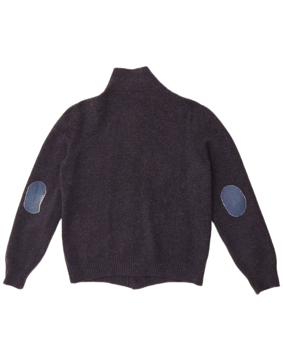 Pulover cardigan militar pentru bărbați, mic, bleumarin