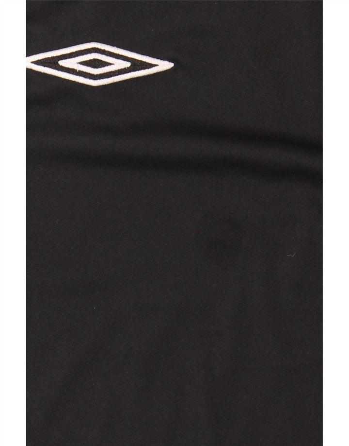 Tricou grafic pentru bărbați Umbro Top XL Negru Poliester color bloc