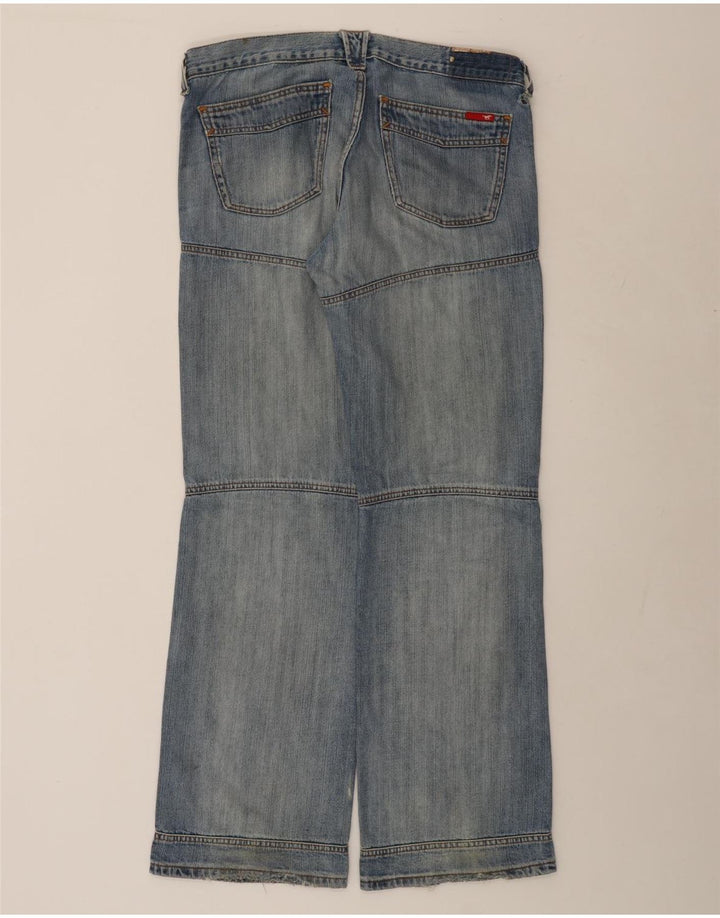 MUSTANG Îmbrăcăminte de lucru pentru bărbați Blugi drepti W33 L34 Bumbac albastru