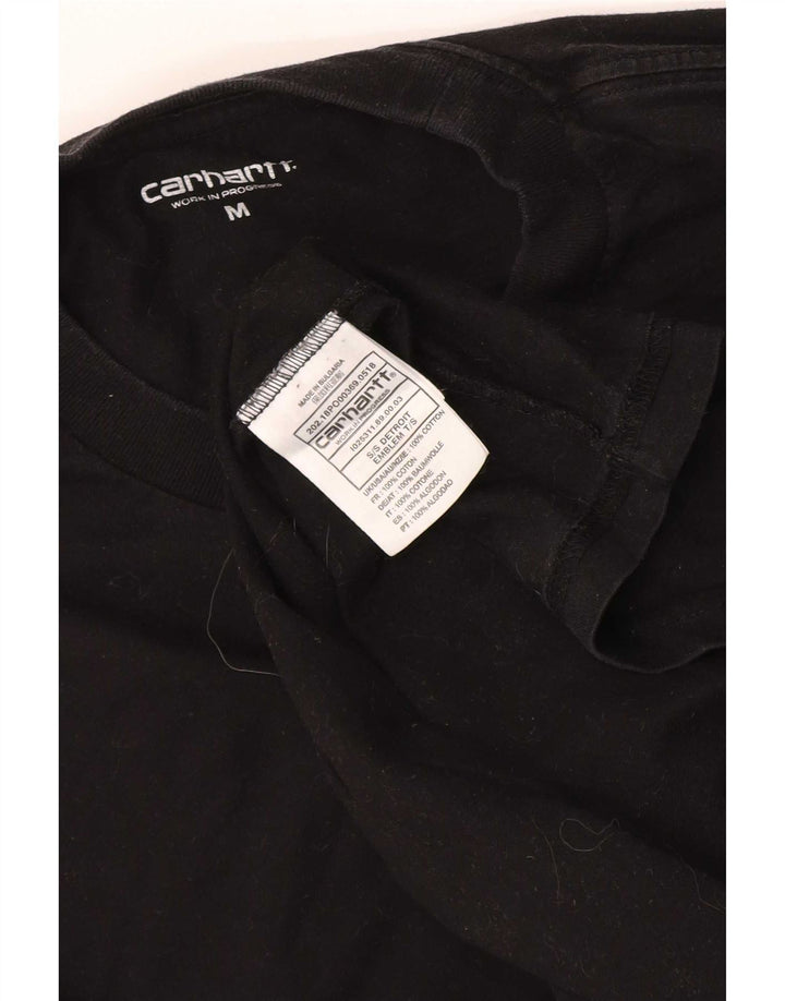 Tricou grafic pentru bărbați Carhartt Top mediu din bumbac negru