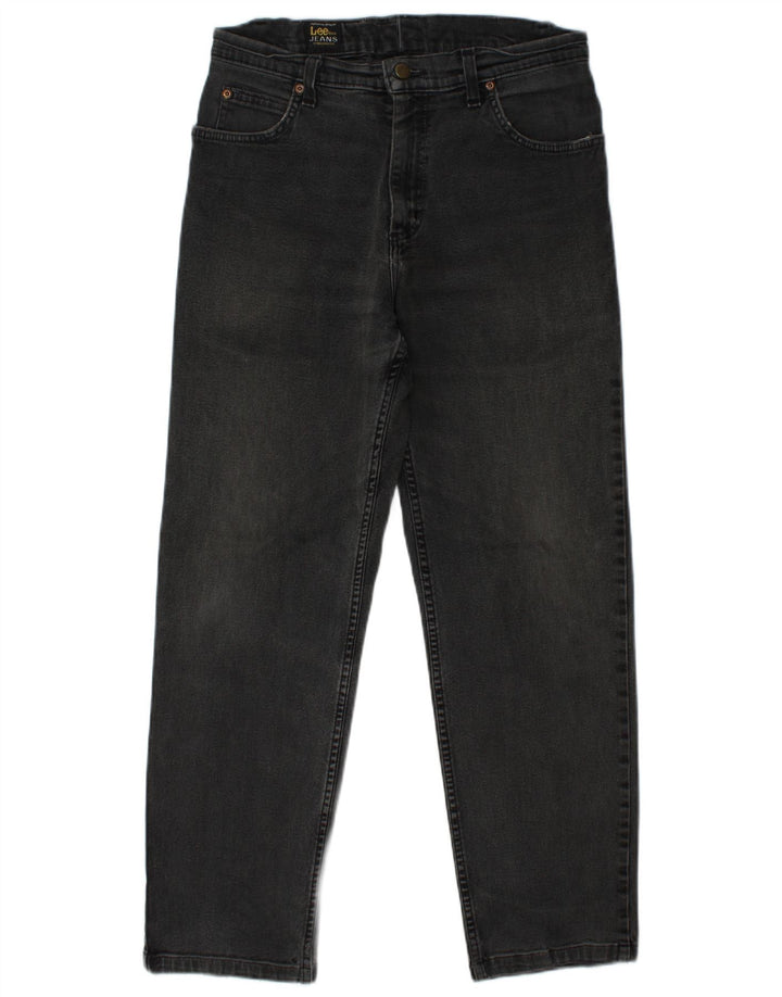 Blugi conici pentru femei LEE W30 L28 gri