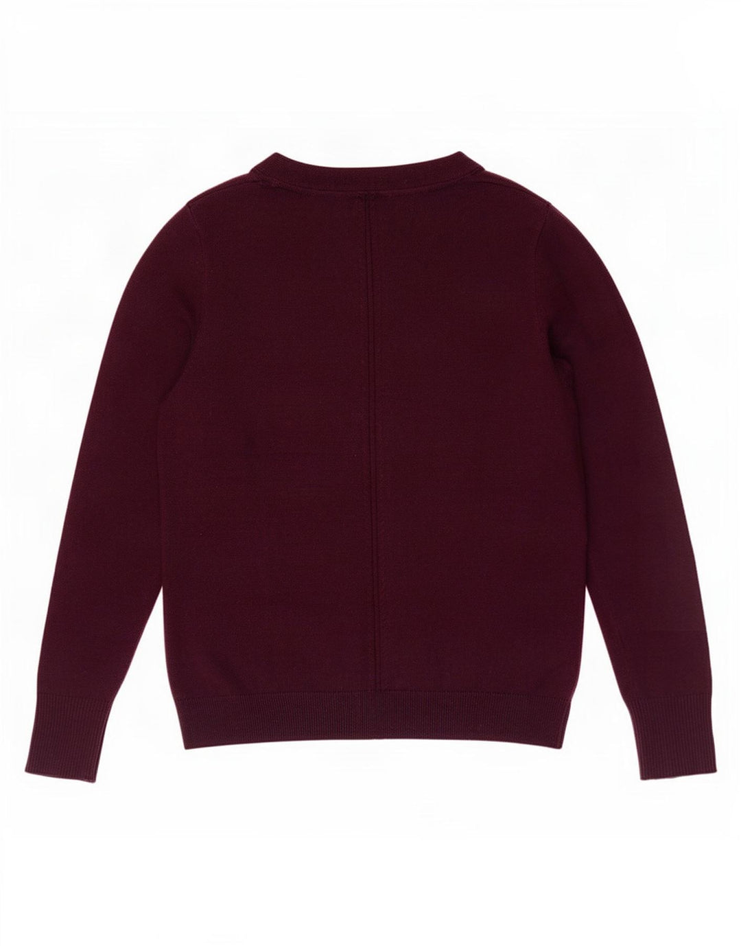 Pulover cardigan pentru femei Fat Face UK 12 Medium Burgundy Poliester