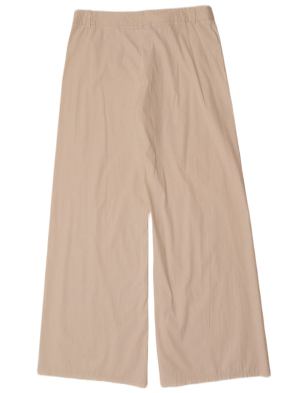 Pantaloni casual pentru femei Moschino L32 L33 alb catifelat