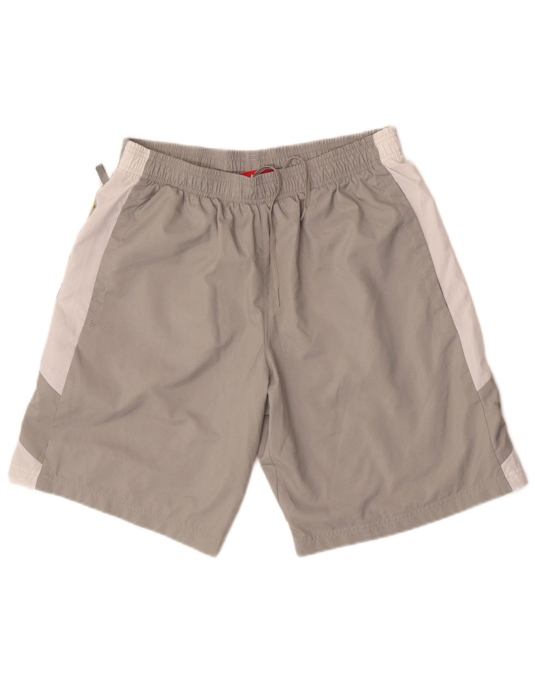 Pantaloni scurți sport Puma pentru bărbați, gri mediu, poliester color bloc