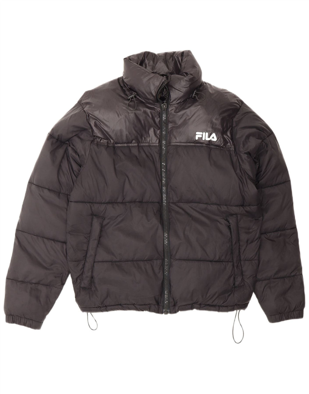 Jachetă căptușită pentru bărbați Fila Loose Fit UK 36 Small Black Nylon