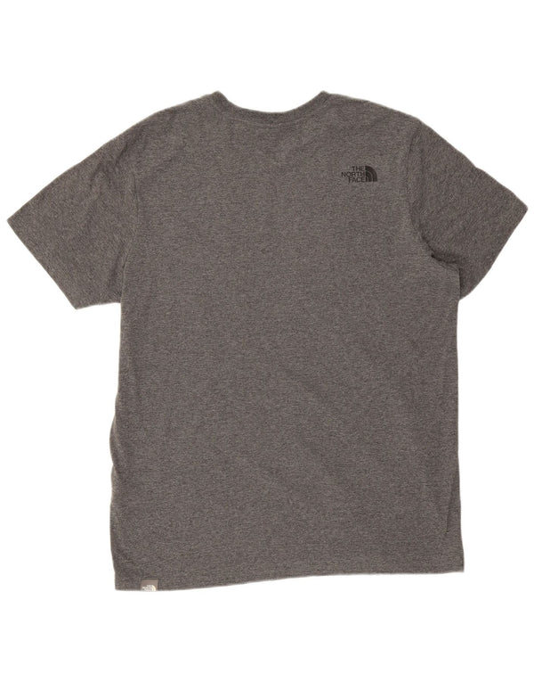 Tricou grafic pentru bărbați The North Face Top mare, gri, pete din bumbac