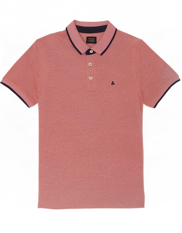 Tricou polo Jack & Jones pentru bărbați XS bumbac roșu