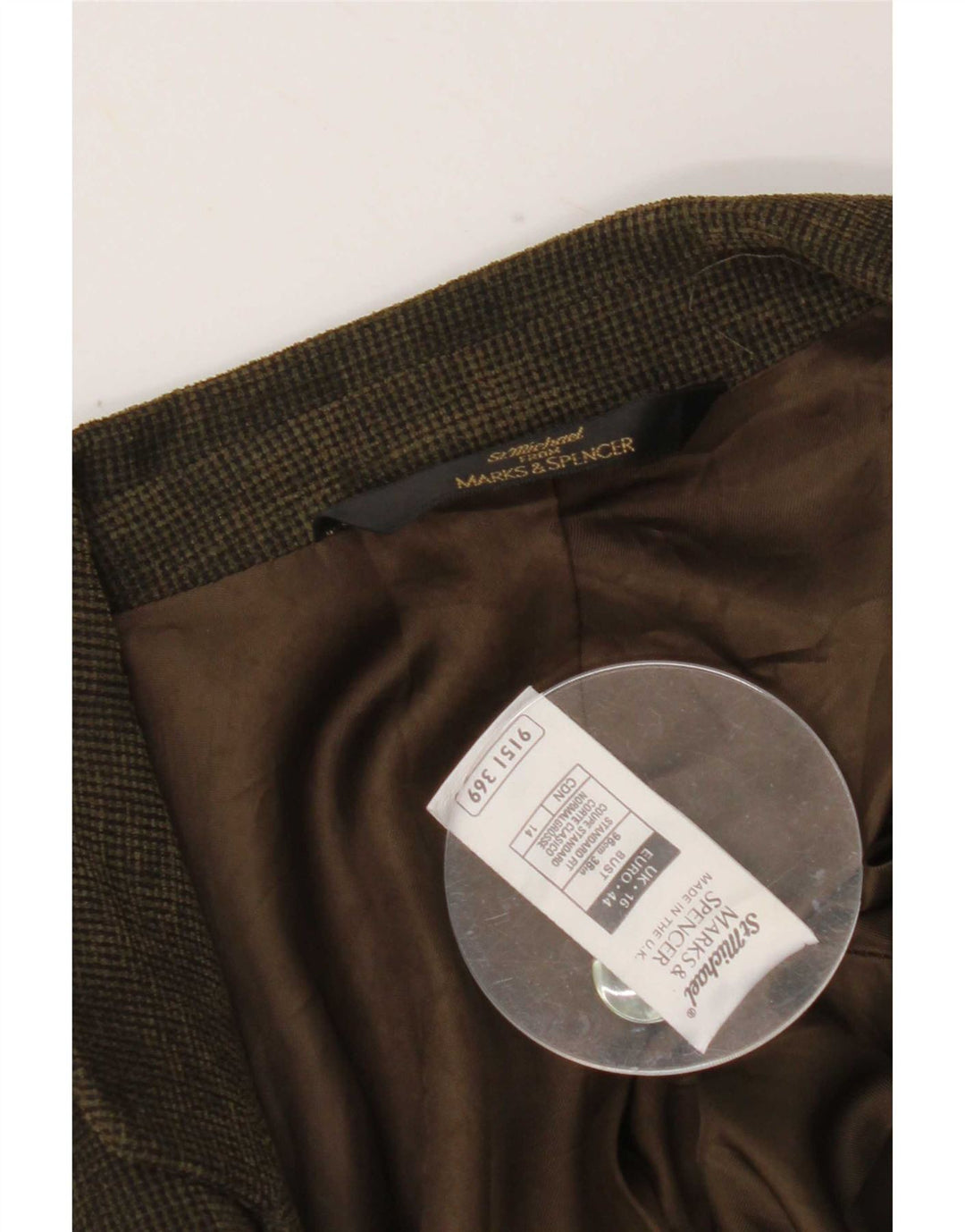 Marks & Spencer pentru femei St. Michael Blazer Jacket UK 16 Large Green
