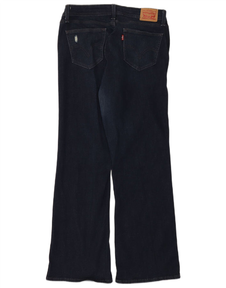 Blugi Levi's pentru femei 529 Curvy Bootcut W31 L30 Bumbac bleumarin