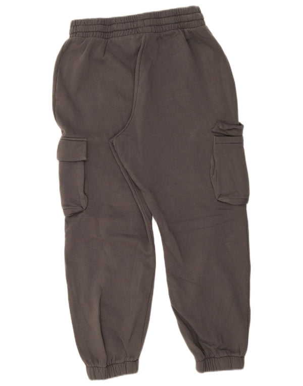 Pantaloni de trening cargo pentru femei Zara Pantaloni de jogging UK 16 Mare bumbac gri
