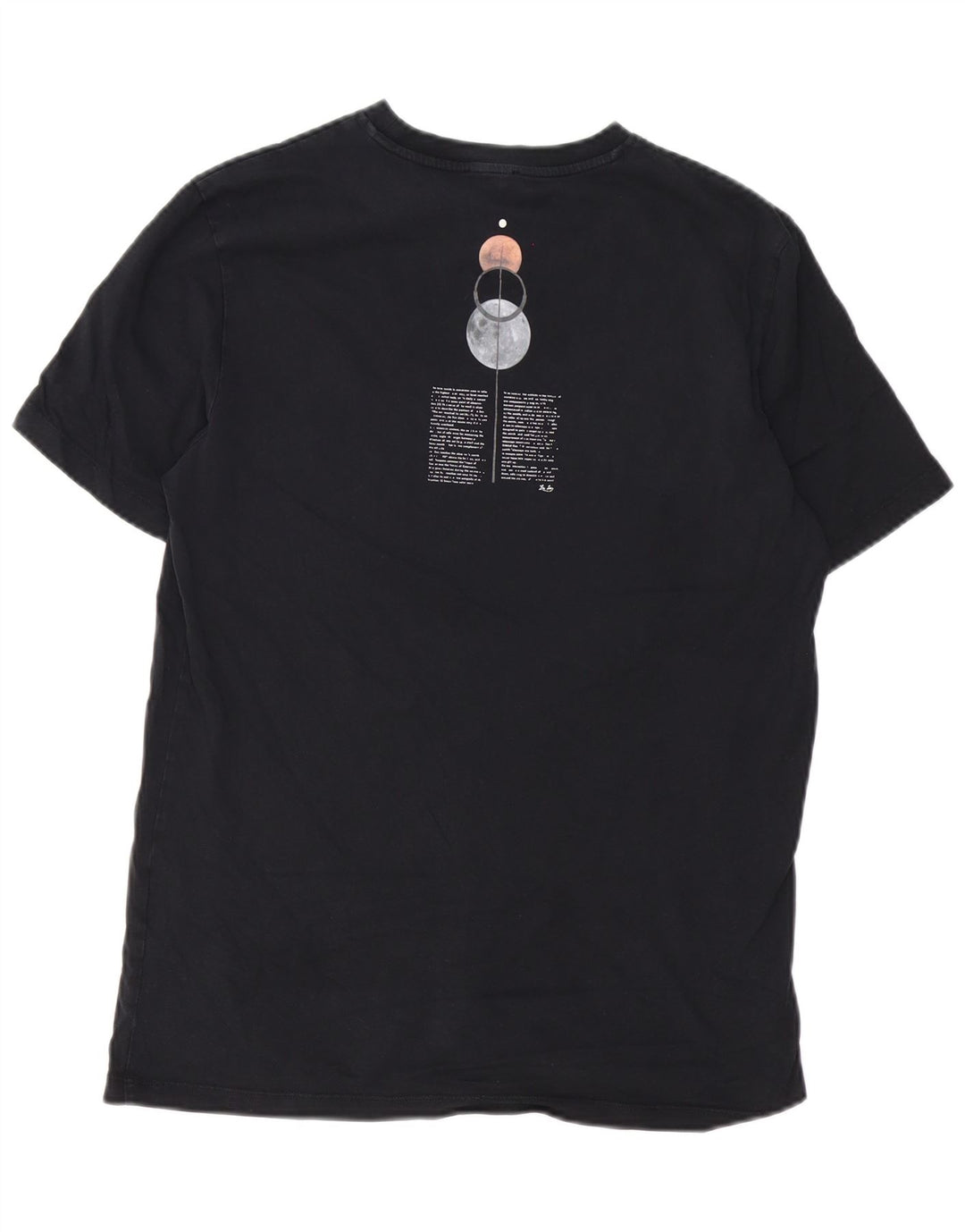 Tricou grafic pentru bărbați Liu Jo Top Mic Negru