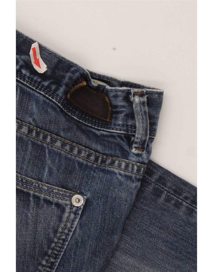 Massimo Dutti Jeans Capri pentru bărbați EU 42 Large W32 L20 Blue Bumbac