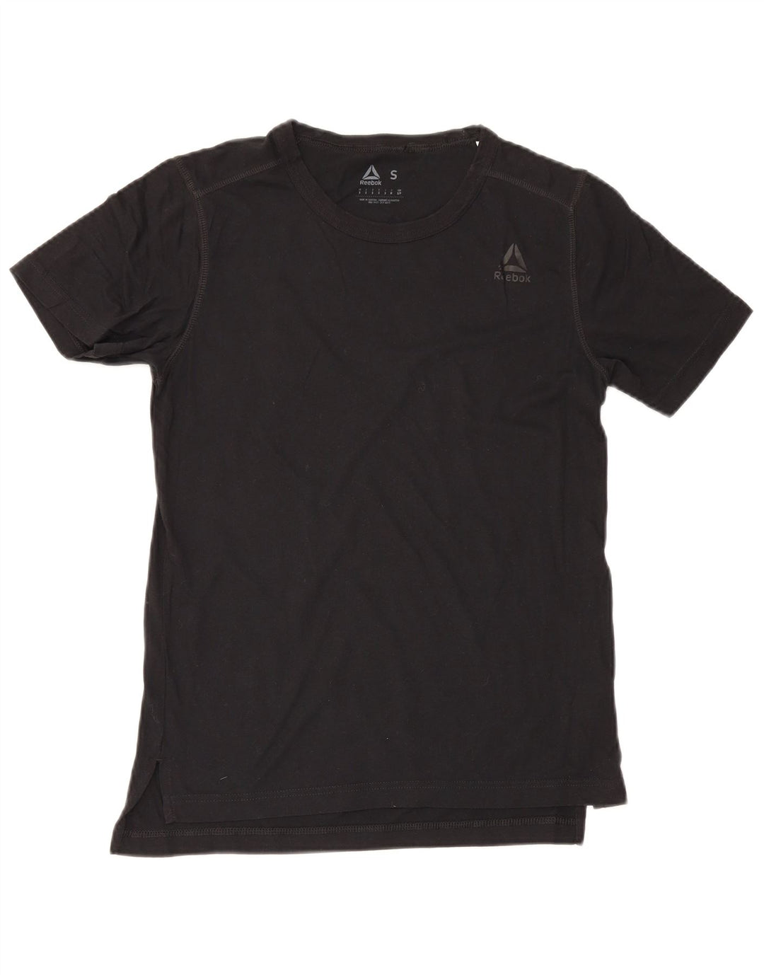 Tricou Reebok pentru bărbați Top mic, negru, bumbac