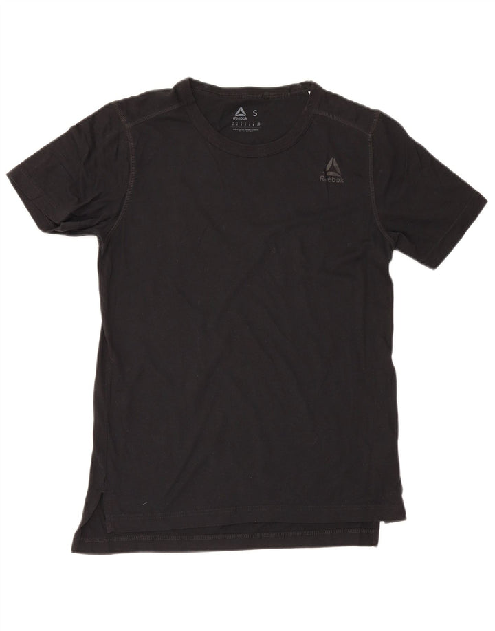 Tricou Reebok pentru bărbați Top mic, negru, bumbac