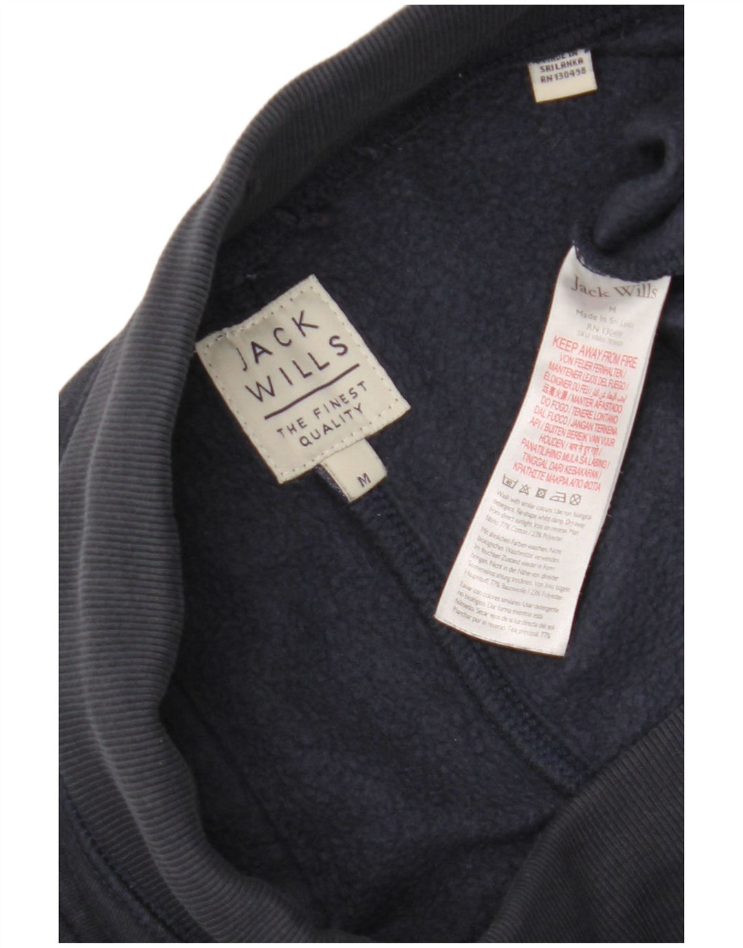 Pantaloni scurți sport Jack Wills pentru bărbați, bumbac mediu albastru bleumarin