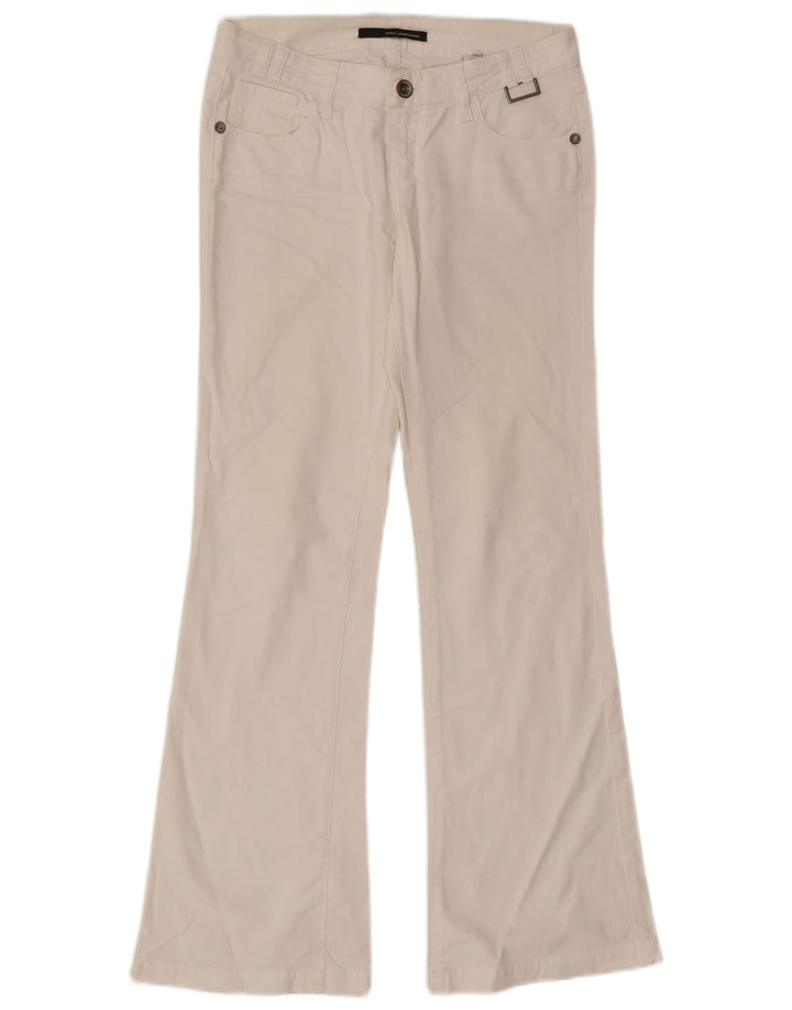 Atos Lombardini Blugi Bootcut Femei W30 L31 Bumbac Alb