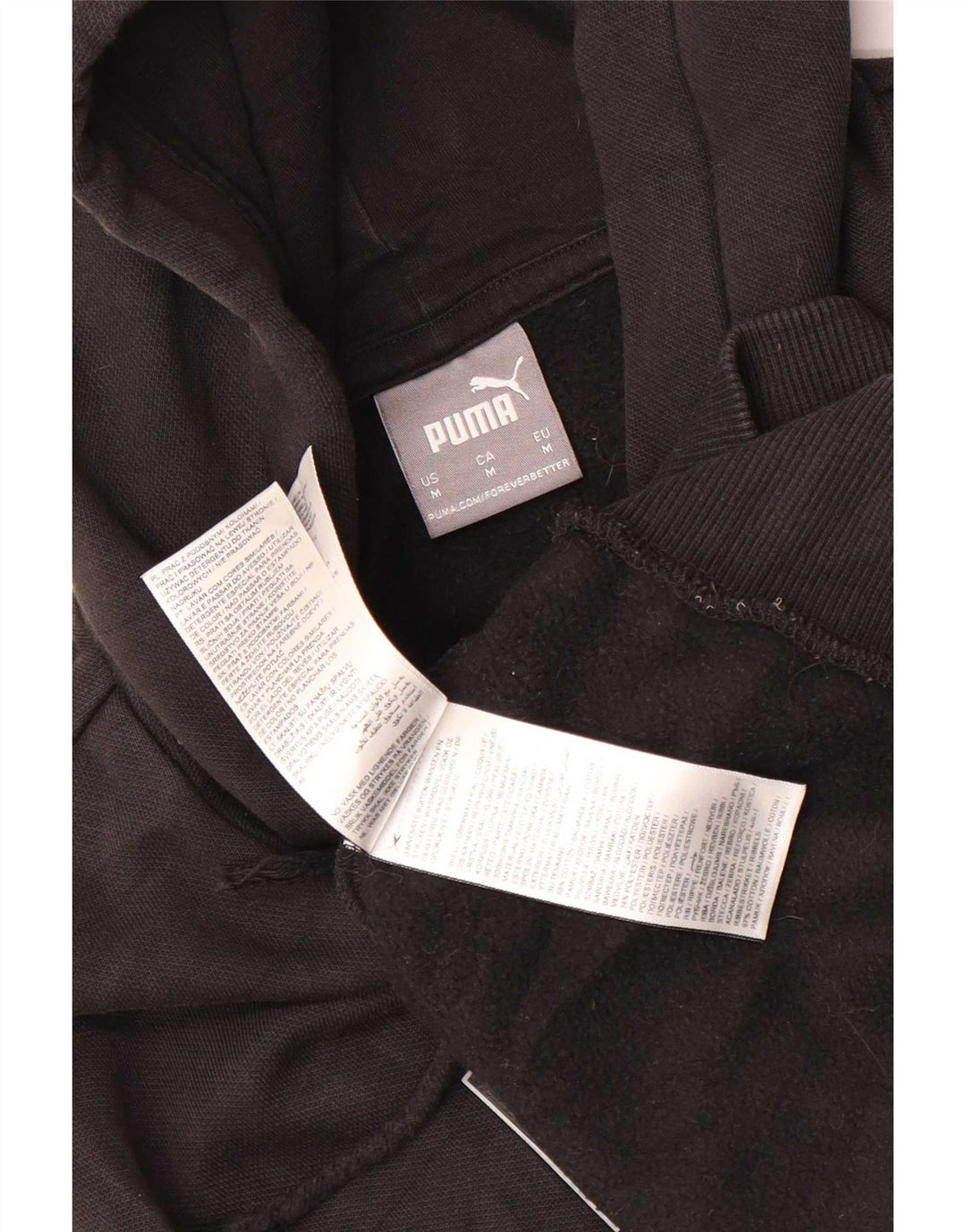 Pulover pentru bărbați Puma Graphic Hoodie, bumbac mediu negru