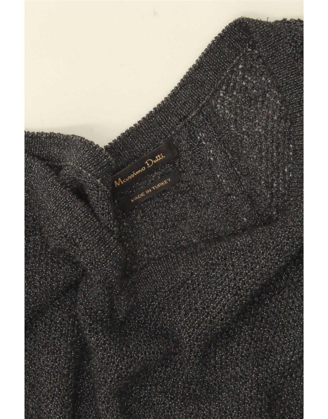 Massimo Dutti Rochie Jumper Femei UK 14 Medium Gri