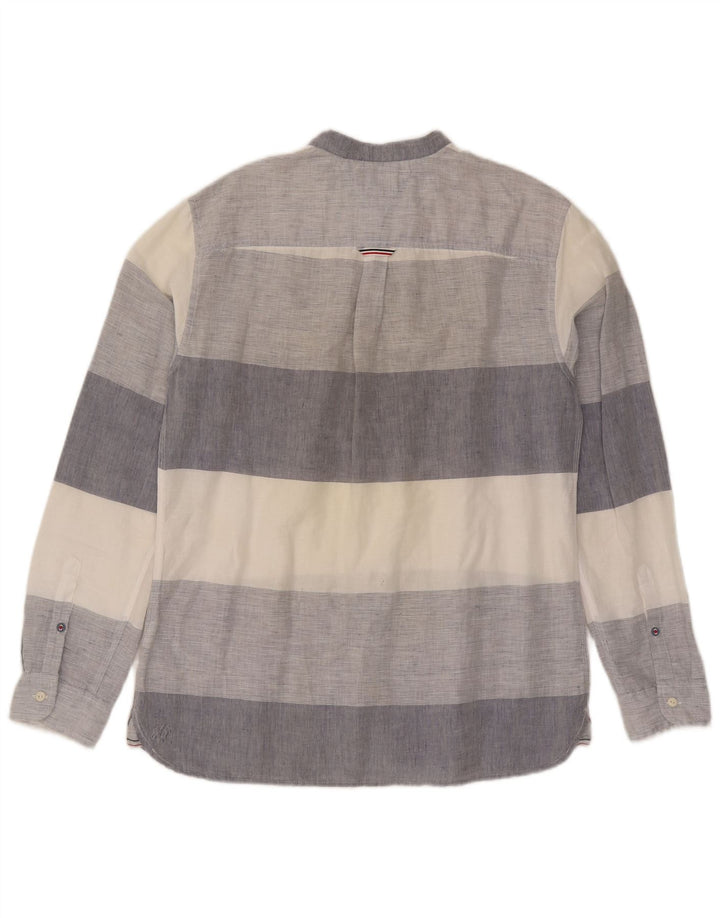 Cămașă pentru bărbați Tommy Hilfiger, cu tăiere obișnuită, mare, cu dungi multicolore
