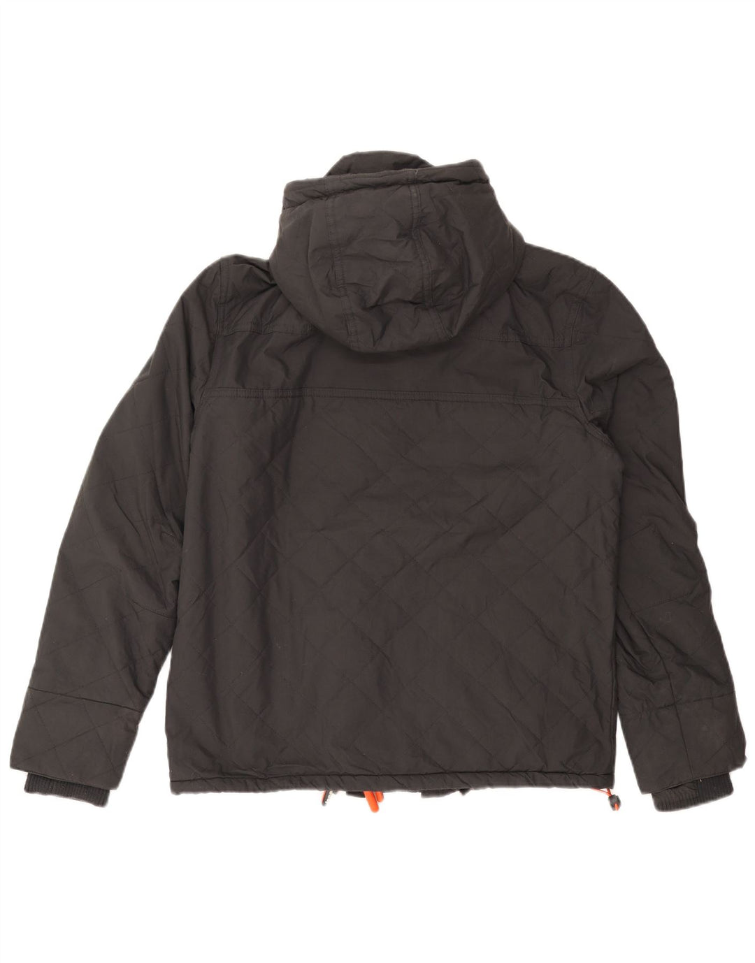 SUPERDRY pentru bărbați The Windcheater Graphic Windbreaker Jacket UK 40 Large Black