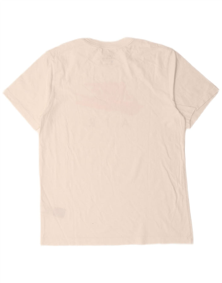 Tricou grafic pentru bărbați Nike Top Medium White Bumbac