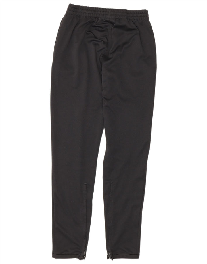 Pantaloni de trening Adidas baieti 13-14 ani poliester negru