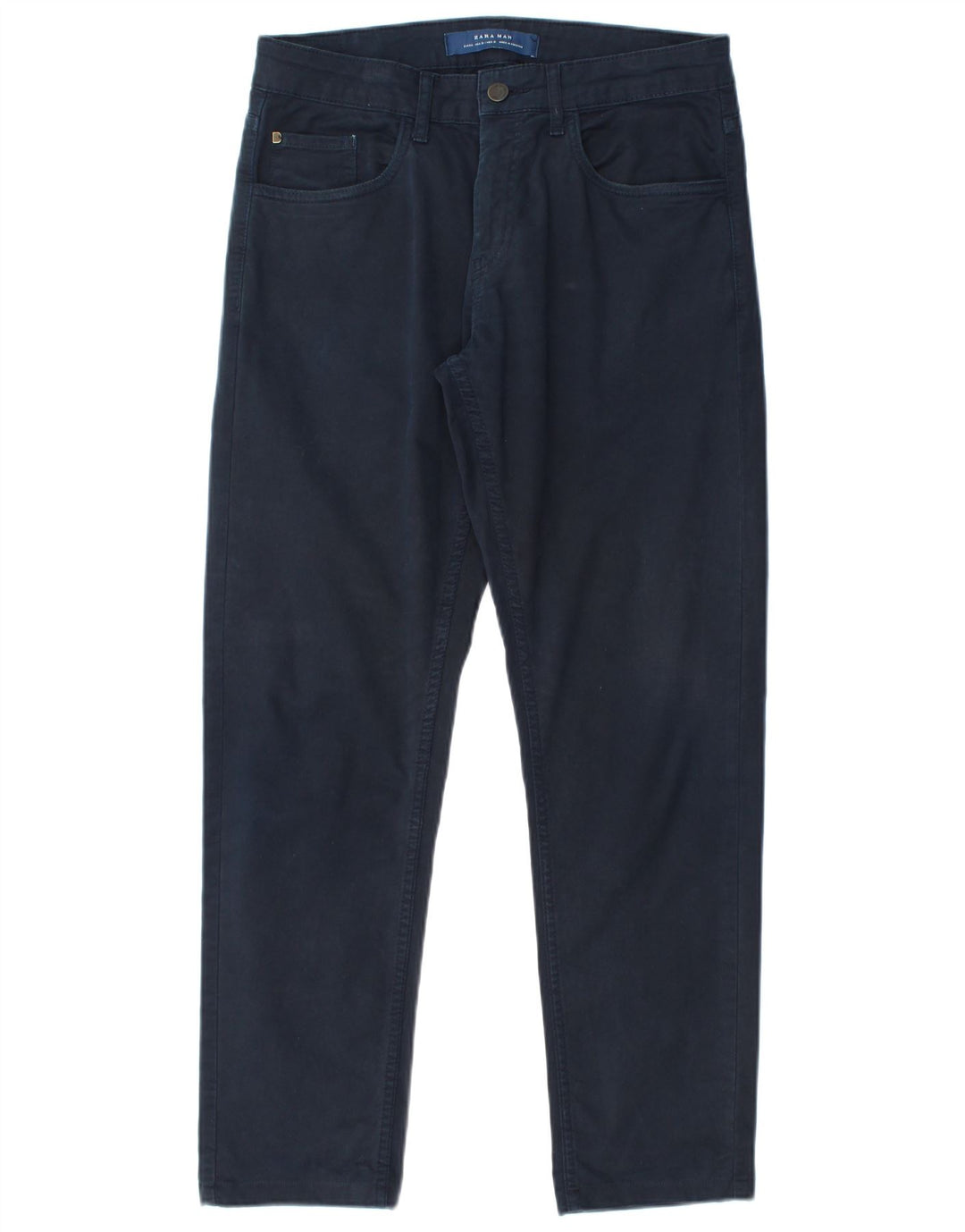 Blugi slim pentru bărbați Zara EU 40 Medium W31 L29 Bleumarin