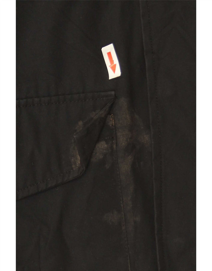 Jachetă cu glugă pentru bărbați Levi's Sherpa Utility UK 38 Poliester mediu negru