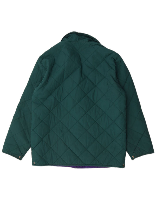 Jachetă matlasată Fila pentru bărbați UK 42 XL Verde