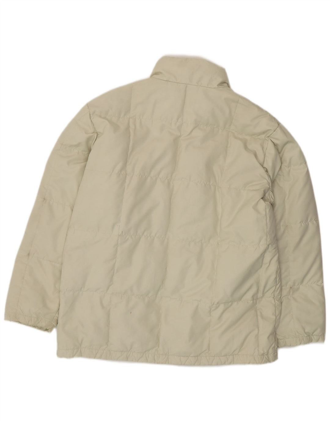 LACOSTE Mens Oversized Padded Jacket Size 40 Medium Beige