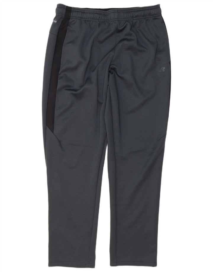 Pantaloni de trening pentru bărbați RUSSELL ATHLETIC, mari, gri, poliester color bloc