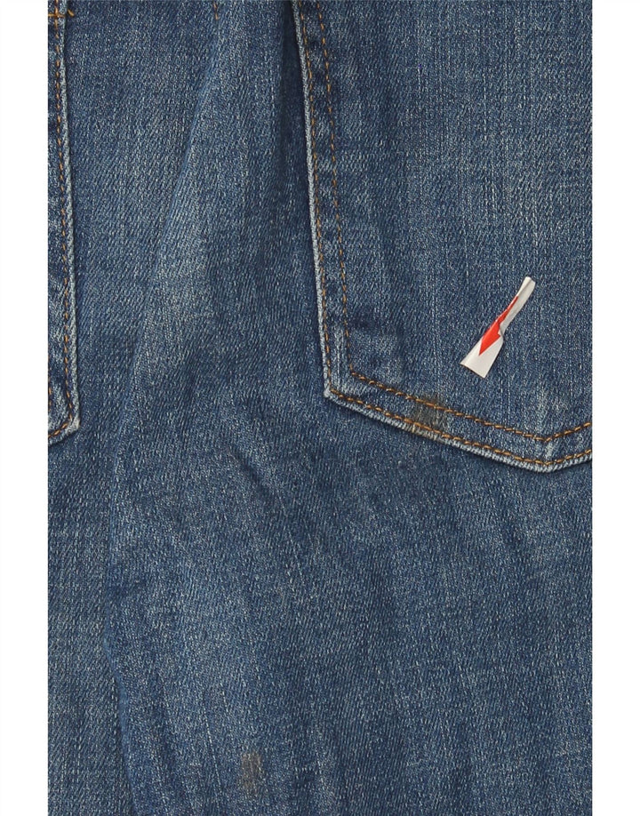 Blugi Bootcut pentru Damă Zara EU 38 Mici L28 L27 Bumbac Bleumarin