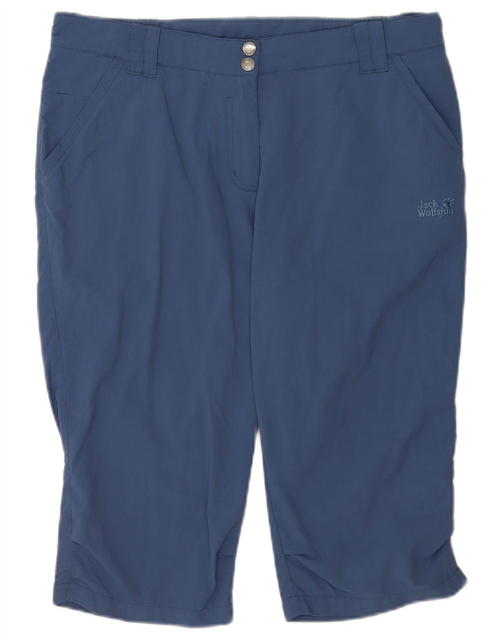Pantaloni scurti chino Jack Wolfskin pentru femei UK 12 Medium W32 Poliamidă albastră