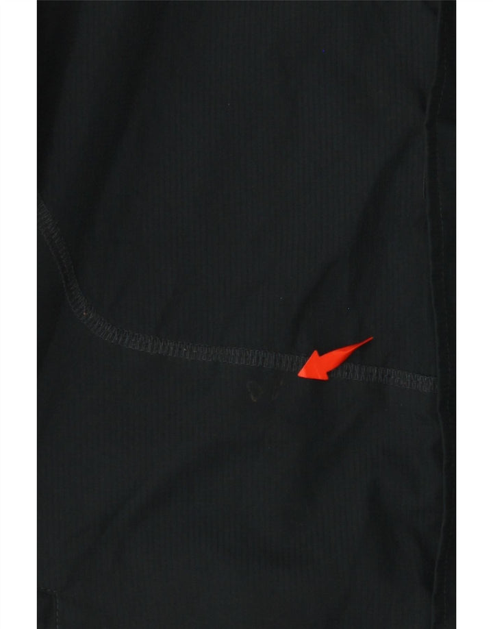 Jachetă de trening cu glugă ADIDAS Munster Rugby pentru băieți 11-12 ani, neagră