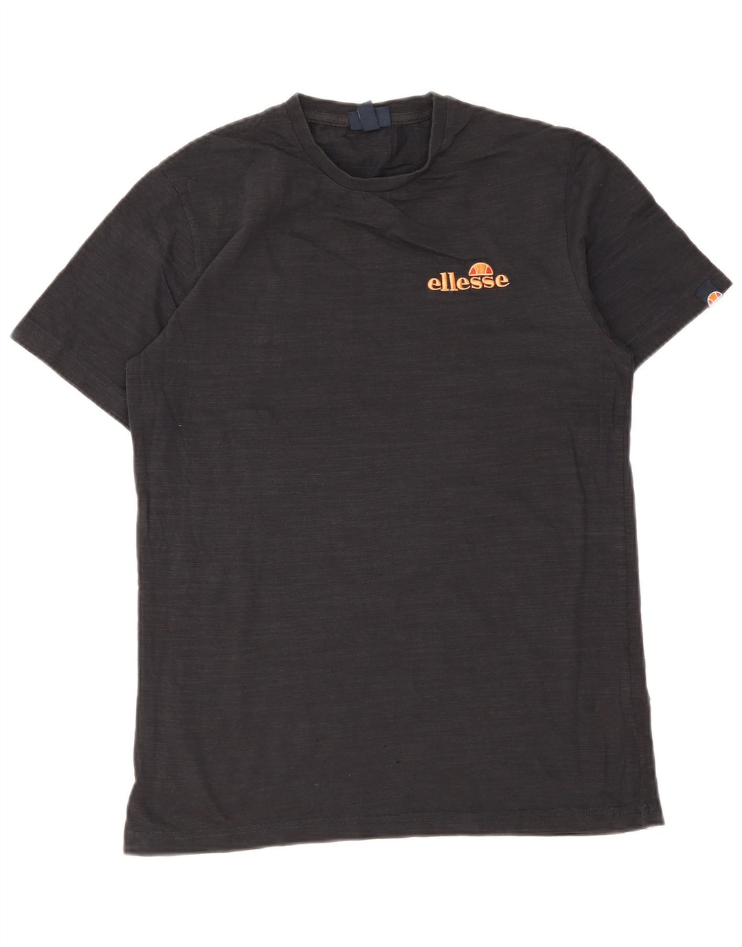 Tricou cu grafică pentru bărbați Ellesse Top mediu din bumbac negru