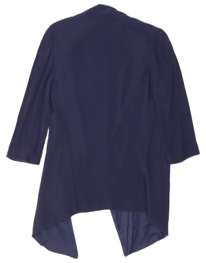 Max & Co. Jachetă pentru femei cu mâneci 3/4 deschise, UK 6 XS, bleumarin, viscoză