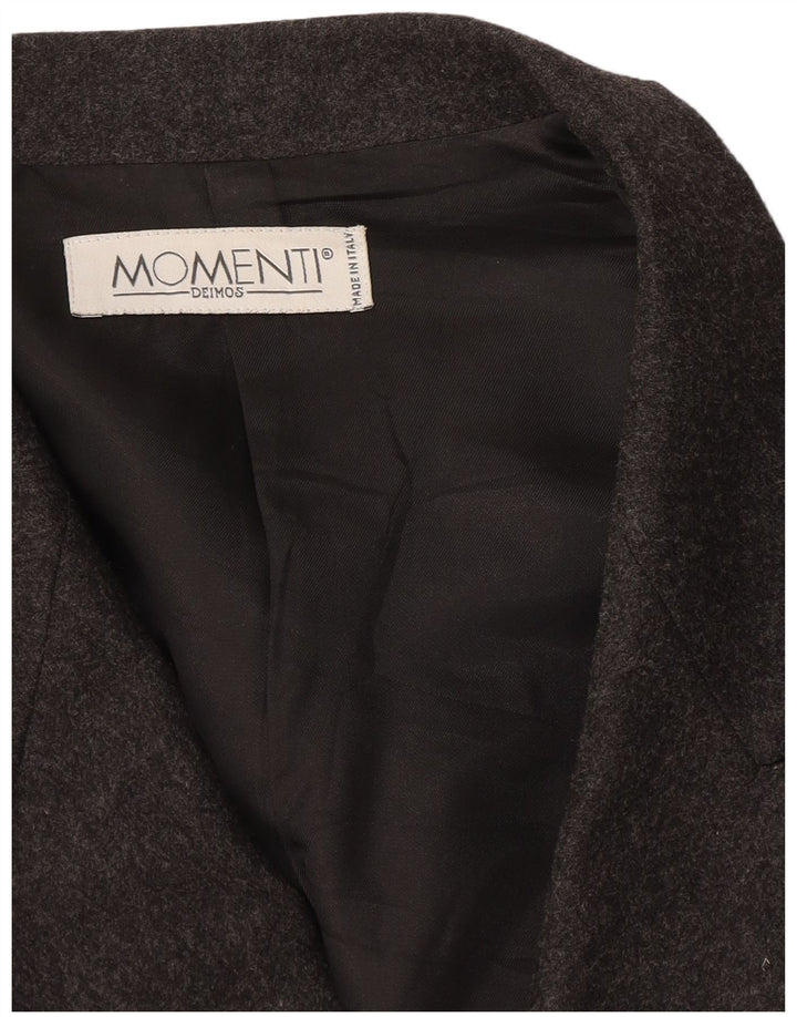 Jachetă Momenti pentru femei la dublu piept, UK 14, gri mediu