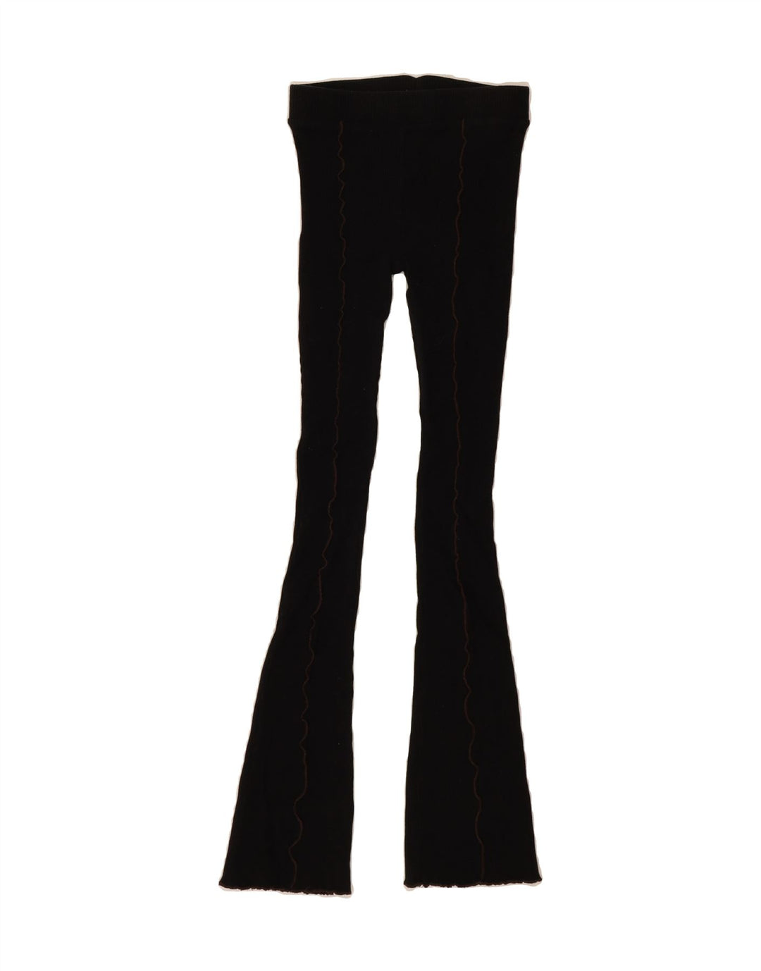 ZARA Womens Bootcut Casual Trousers Small W26 L31 Black Vintage Zara and Second-Hand Zara from Messina Hembry 