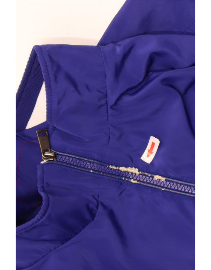 Jachetă de trening pentru bărbați Guess, 2XL, albastru, poliester color bloc