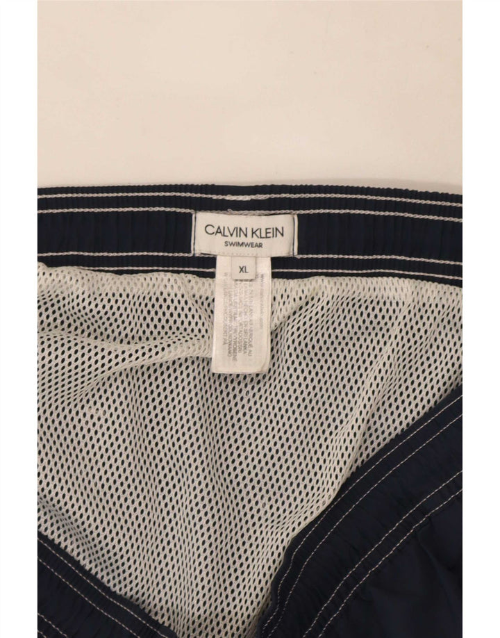 Pantaloni scurți de înot Calvin Klein pentru bărbați XL bleumarin poliester